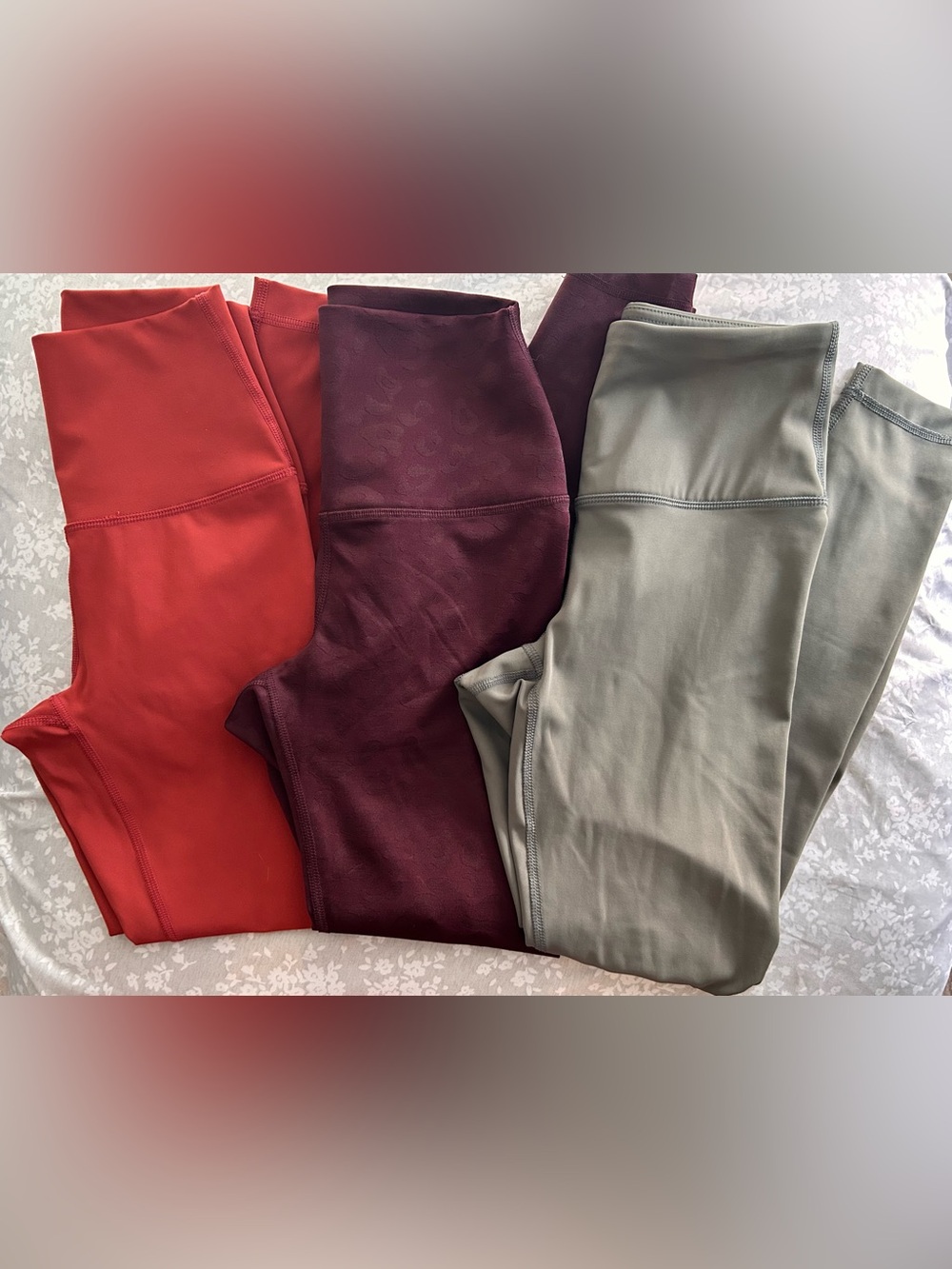 Women’s High Waist Leggings - 3 Pack, XS, 90 Degree by Reflex